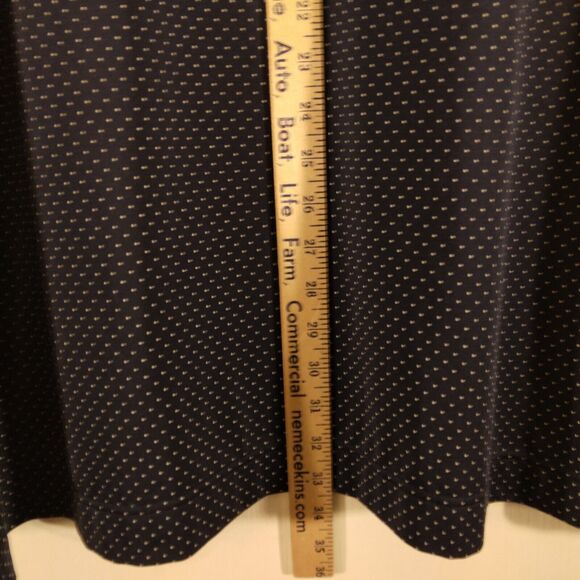 FootJoy FJ golf polo shirt mens 2XL XXL blue polka dot all over performance - Picture 6 of 9